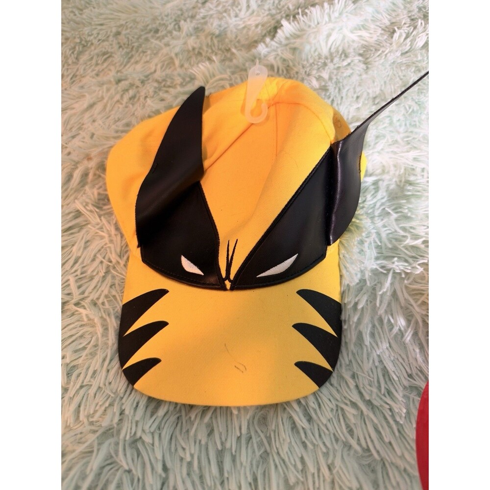 Wolverine Baseball Cap Disney Parks New Marvel Yellow Avengers X-men